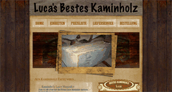 Desktop Screenshot of bestes-kaminholz.de